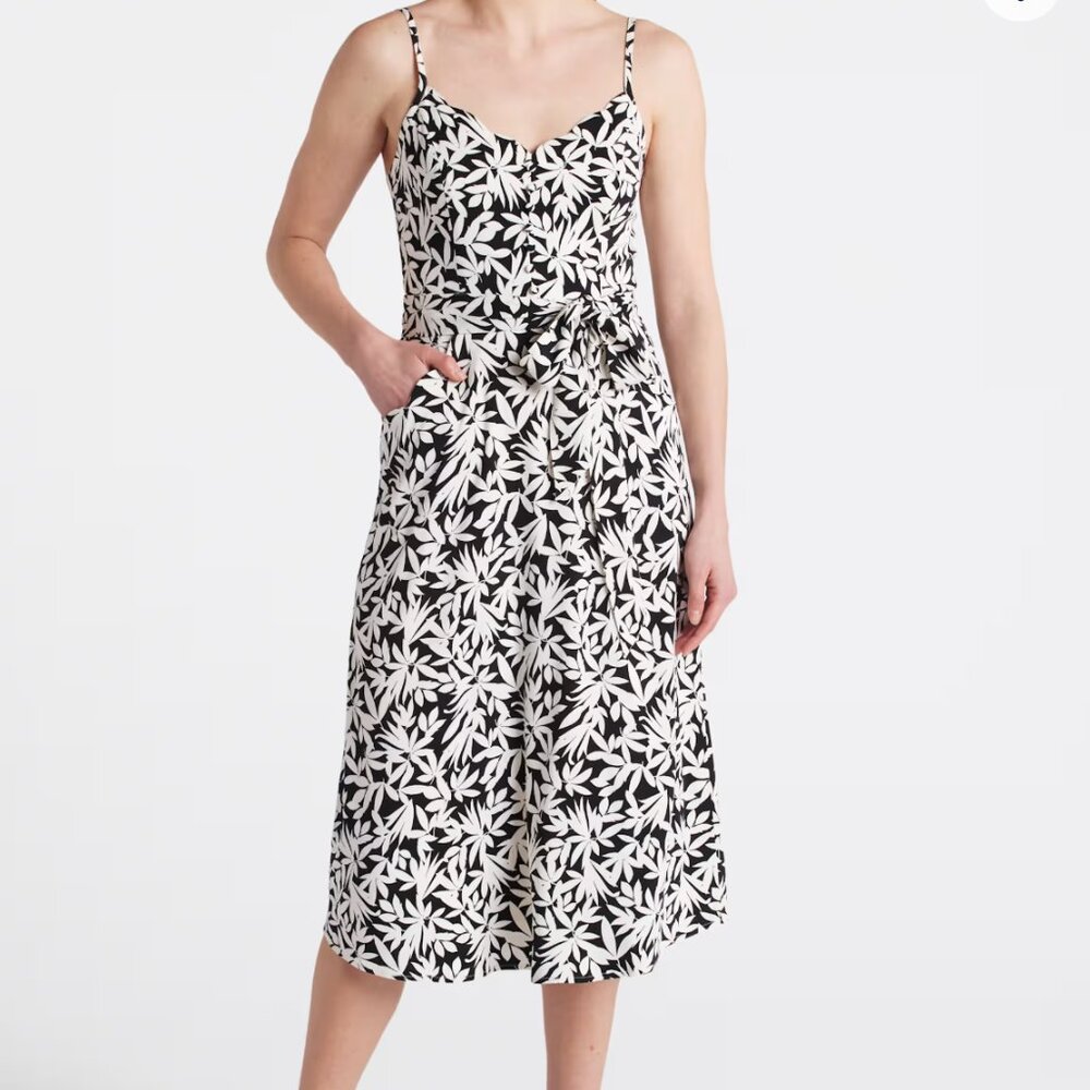 NWT 41 Hawthorn Beatriz Sleeveless Midi Dress *As styled on Stitch Fix*
